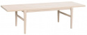 Salongbord \'Ness\' 160x60cm - Hvitpigmentert