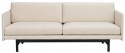 Sofa \'Hammond\' 2-seter - Beige / Sort