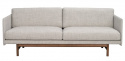 Sofa \'Hammond\' 2-seter - Grå / Brun