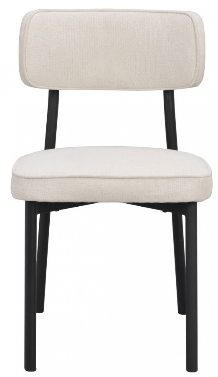 Stol 'Paisley' - Beige/Svart