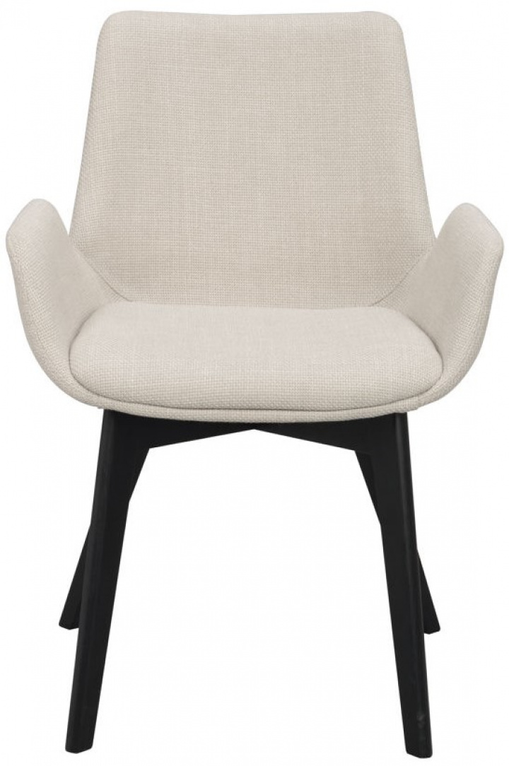 Lenestol \'Drimsdale\' - Beige/Svart i gruppen Møbler / Sittemøbler / Stoler hos Reforma (120807)