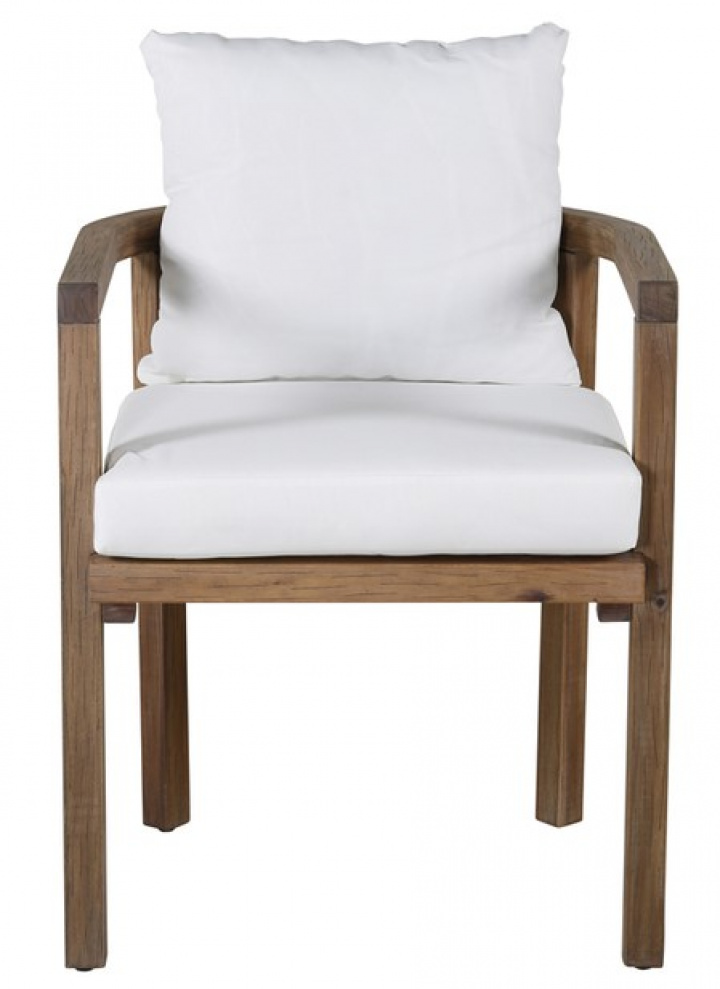 Spisestol 'Eline' - Brun/Hvit