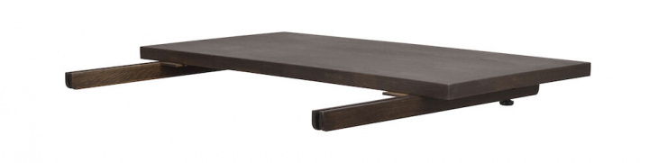 Tilleggsplate 'Plainfield' - Brun