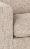 3-seters sofa \'Duncan\' - Lys grå