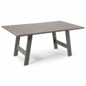 Utendørsbord \'Cecilia\' 100x165 CM - Grå