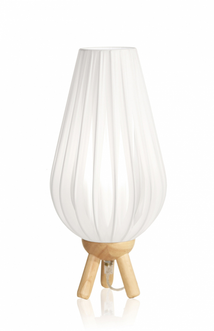 Bordlampe \'Swea\' - Naturlig / hvit i gruppen MBLER / Kontor & Arbeidsplass / Bordlamper hos Reforma (123320)