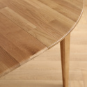 Spisebord \'Saba\' Rundt 120cm - Eik