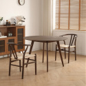 Spisebord \'Luma\' Rundt 115cm - Valnøtt