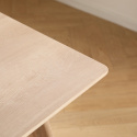 Spisebord \'Line\' 180 cm - Hvitpigmentert