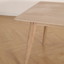 Spisebord \'Line\' 180 cm - Hvitpigmentert
