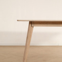Spisebord \'Line\' 180 cm - Hvitpigmentert