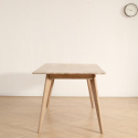 Spisebord \'Line\' 180 cm - Hvitpigmentert