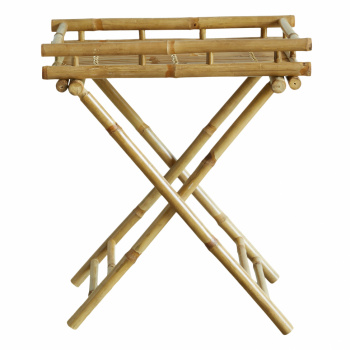 Bord med brett - Bambus S