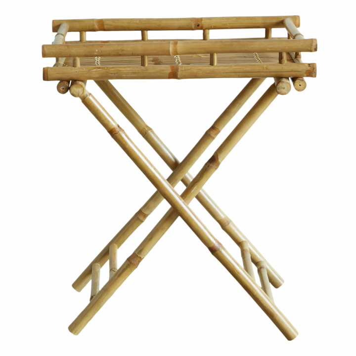 Bord med brett - Bambus (S)