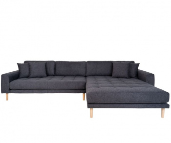 Sofa \'Lido\' Mørkegrå - Høyre