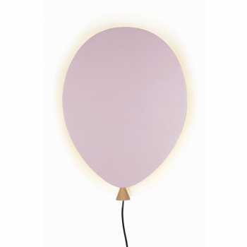 Vegglampe \'Balloon\' - Rosa