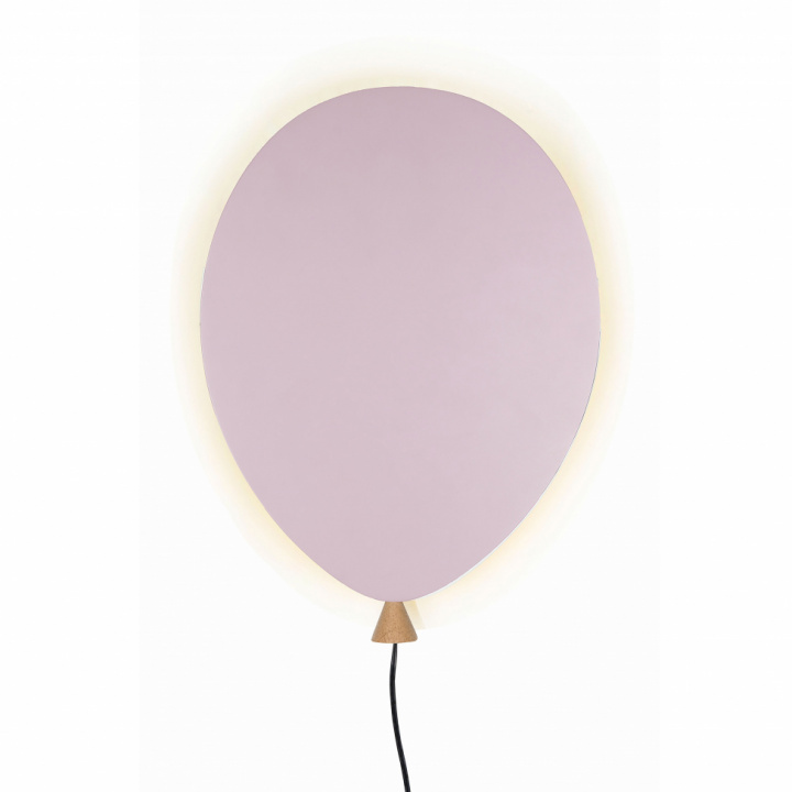 Vegglampe 'Balloon' - Rosa