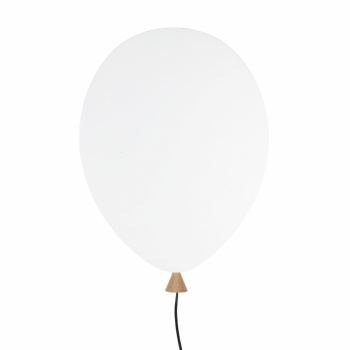 Vegglampe \'Balloon\' - Hvit