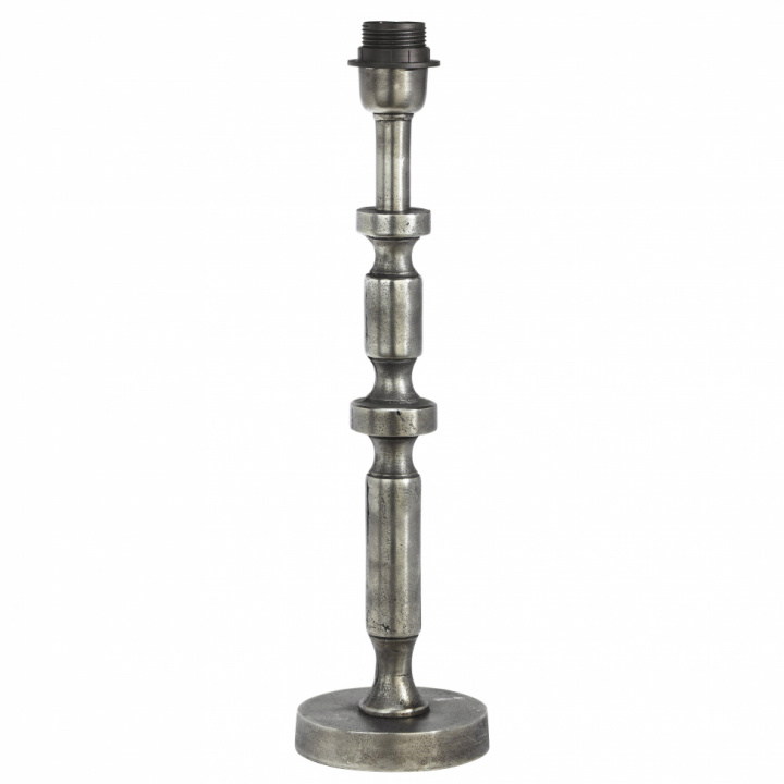 Lampefot 'Balder' - Sølv 46 cm