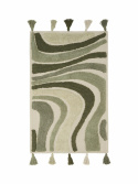 Teppe \'Swirl\' 90x130 - Grønn
