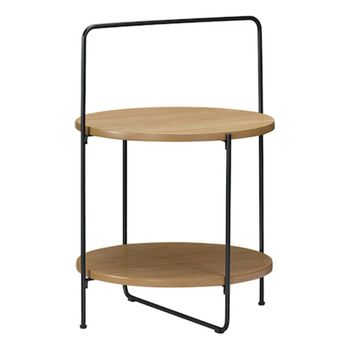 Sidebord - Natur / Svart