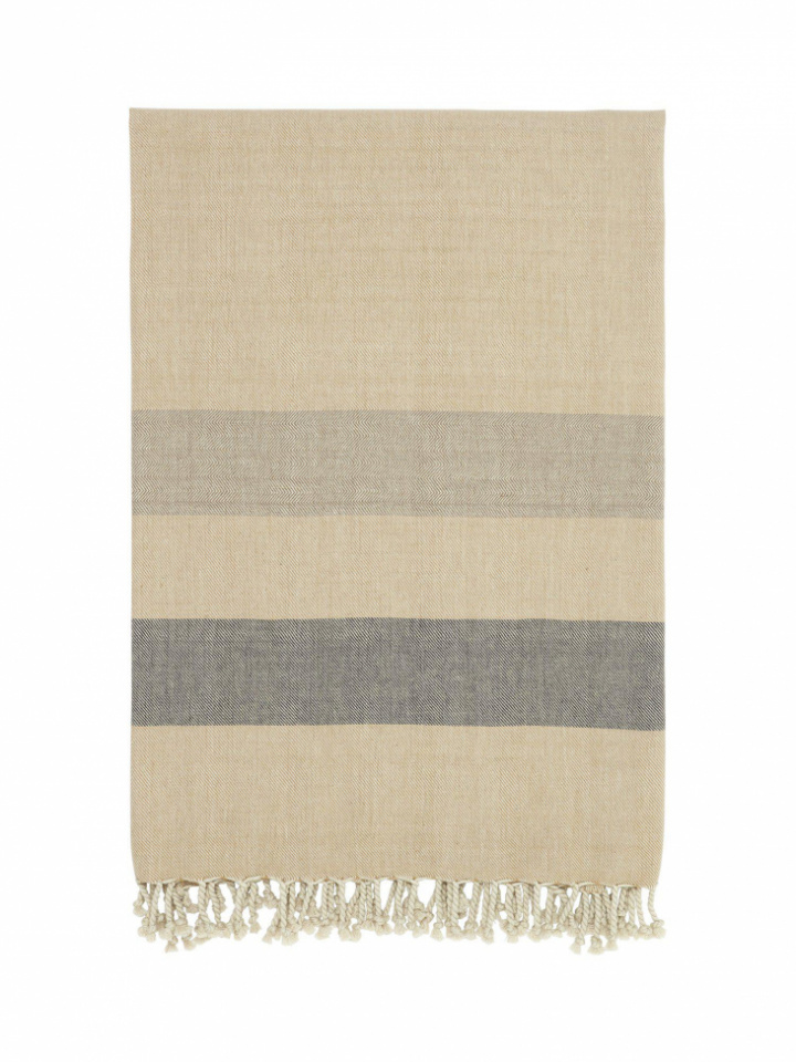 Pledd \'Kjell\' 125x150 - Brun i gruppen Interiør / Tekstiler / Pledd hos Reforma (1367-71-062)