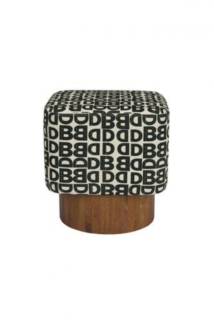 Krakk 'Monogram' - Svart/Hvit