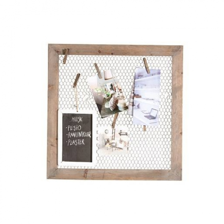 Bulletin board med netto i gruppen hos Reforma (14025-Wooden-BLO-M)