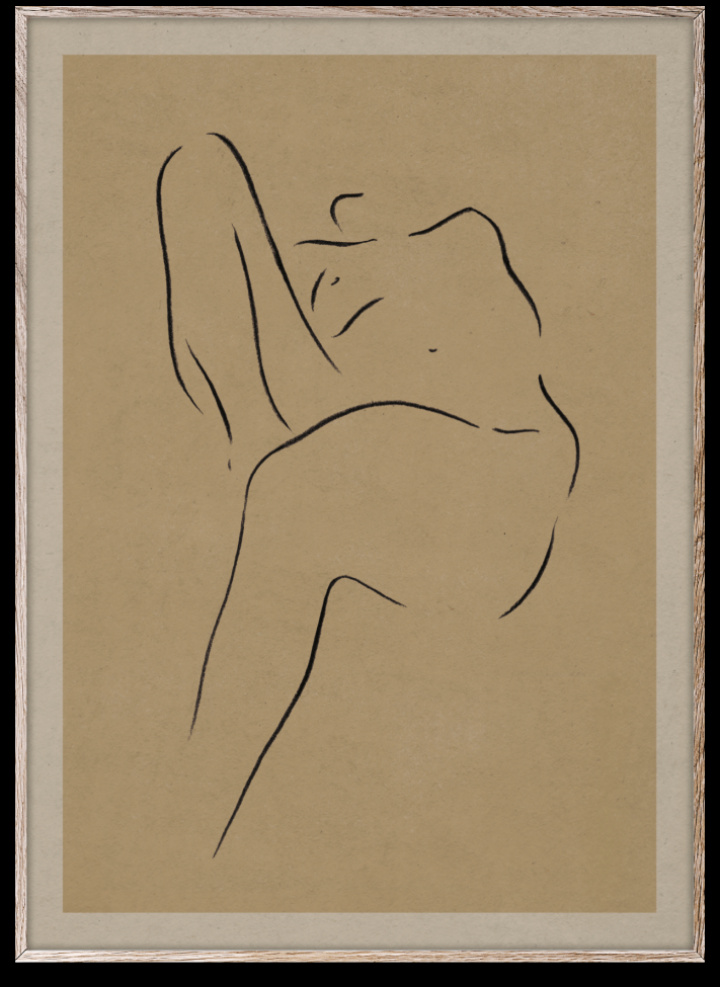 Plakat 'Grace 02' 70x100 - Beige