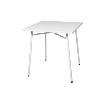 Table Comfy Steel - Hvit