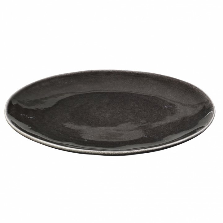 Tallerken 'Nordic Coal' - Brun