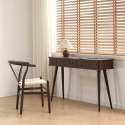 Skrivebord \'Vento\' 120 cm - Valnøtt