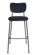 Barstol \'Benson\' - Mørkeblå