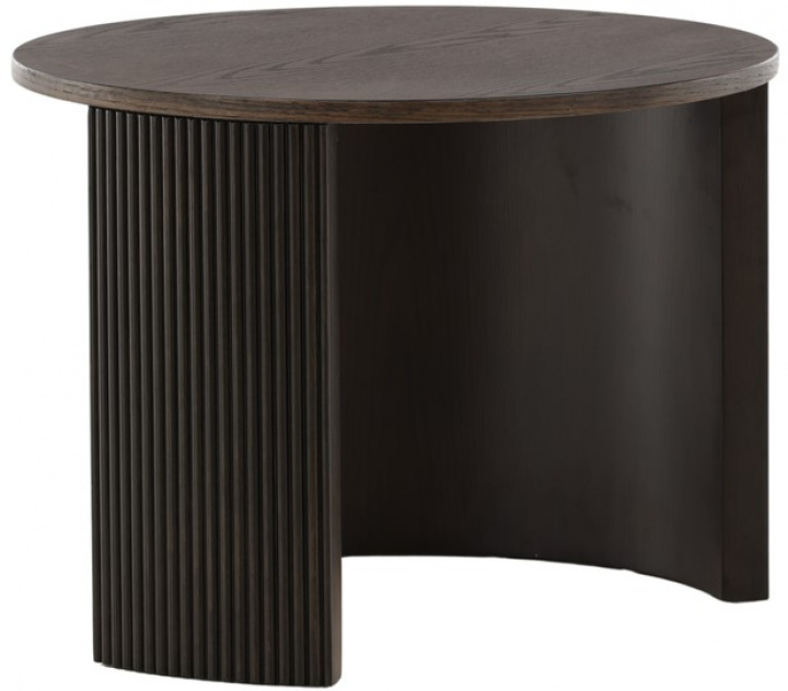 Sofabord 'Ballstad' Rundt 60cm - Brun