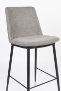 Barstol \'Lionel\' - Lys grå