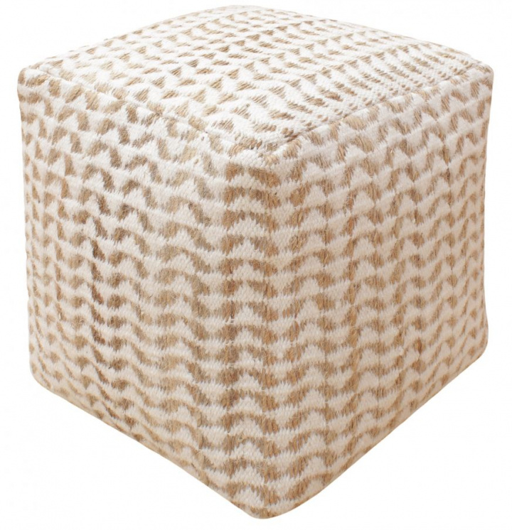 Puff 'Vapi' - Naturlig/Hvit