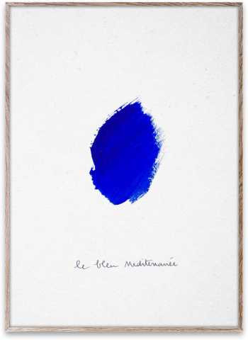 Plakat \'Le Bleu I\' 30x40 - Bl