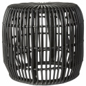 Puff \'Rattan\' - Svart