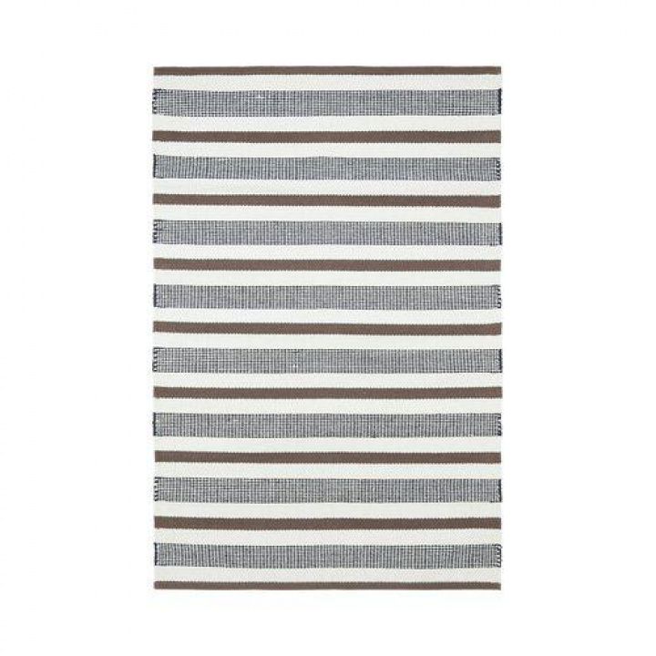 Teppe 'Neo' 170x240 - Hvit/Brun/Sort