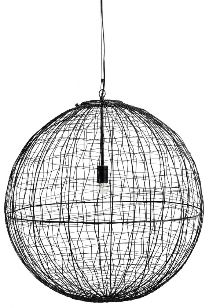 Taklampe 'Selene' L - Svart