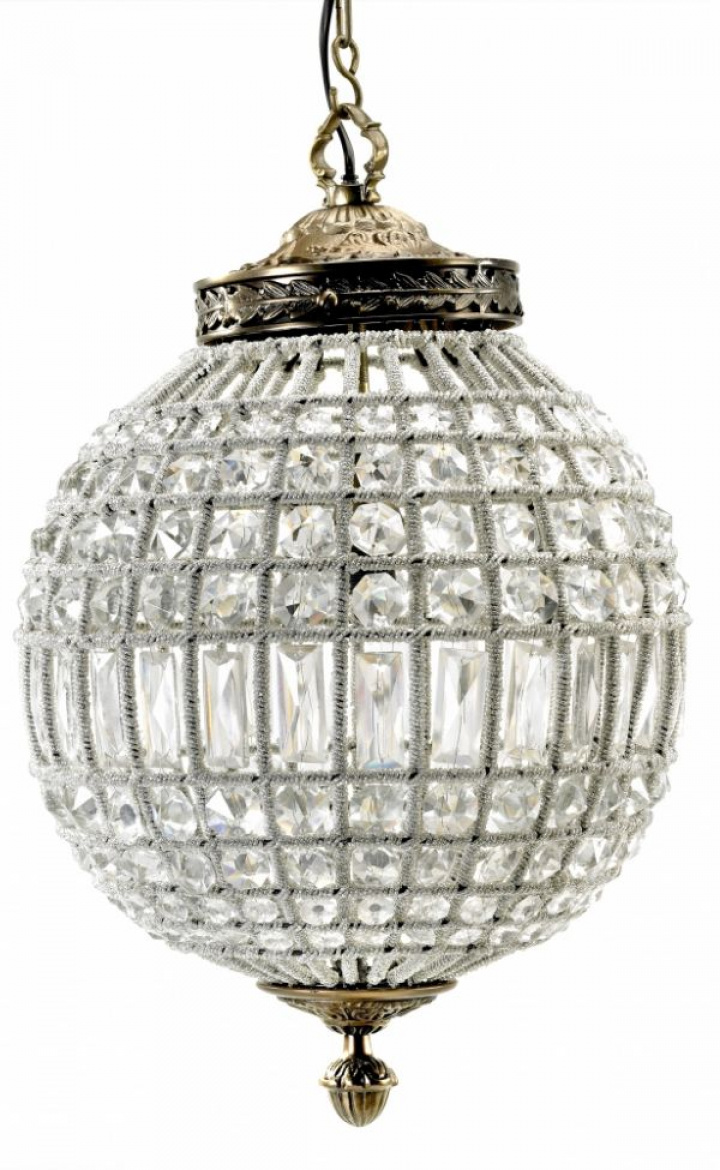 Taklampe 'Cassandra' M - Crystal