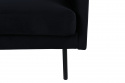 Sofa \'Åland\' 2-seter - Svart