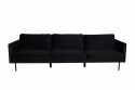 Sofa \'Åland\' 3-seter - Svart