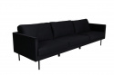 Sofa \'Åland\' 3-seter - Svart