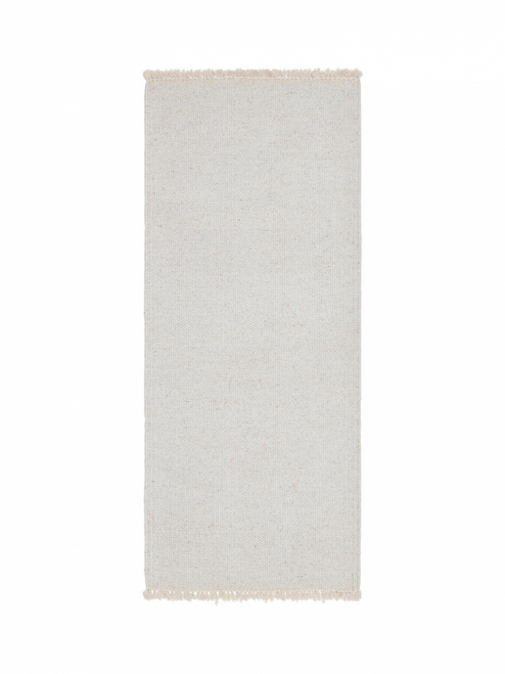 Ullteppe \'John\' 70x300 - Offwhite i gruppen Interiør / Tepper / Ulltepper hos Reforma (1562-96-002)