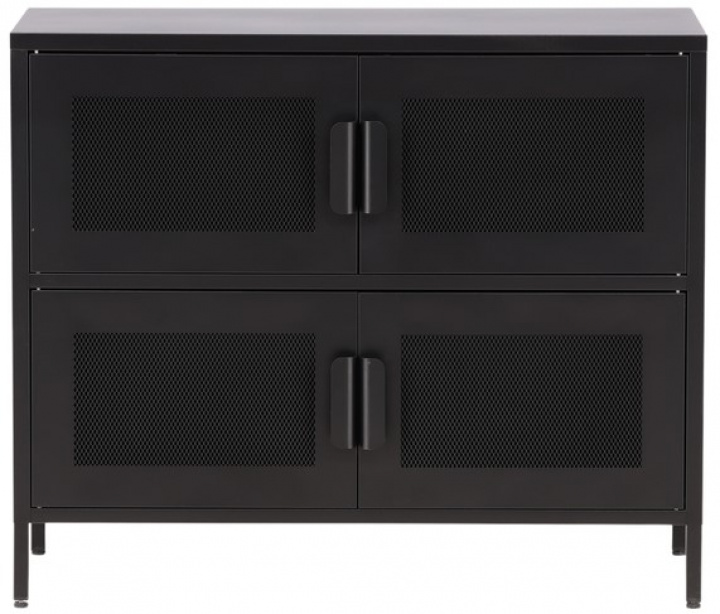 Skap 'Fjällbacka' 90x75 - Svart