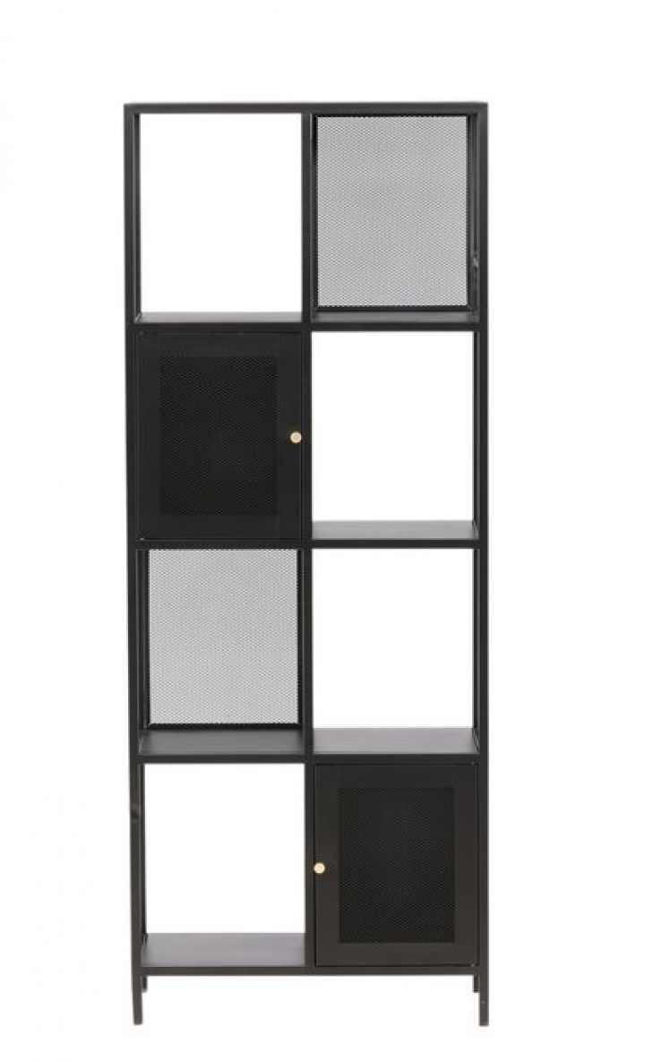 Hylla 'Nett' 70x180cm - Svart