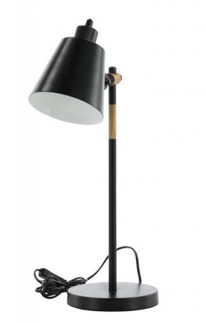 Bordlampe 'Skott' - Svart