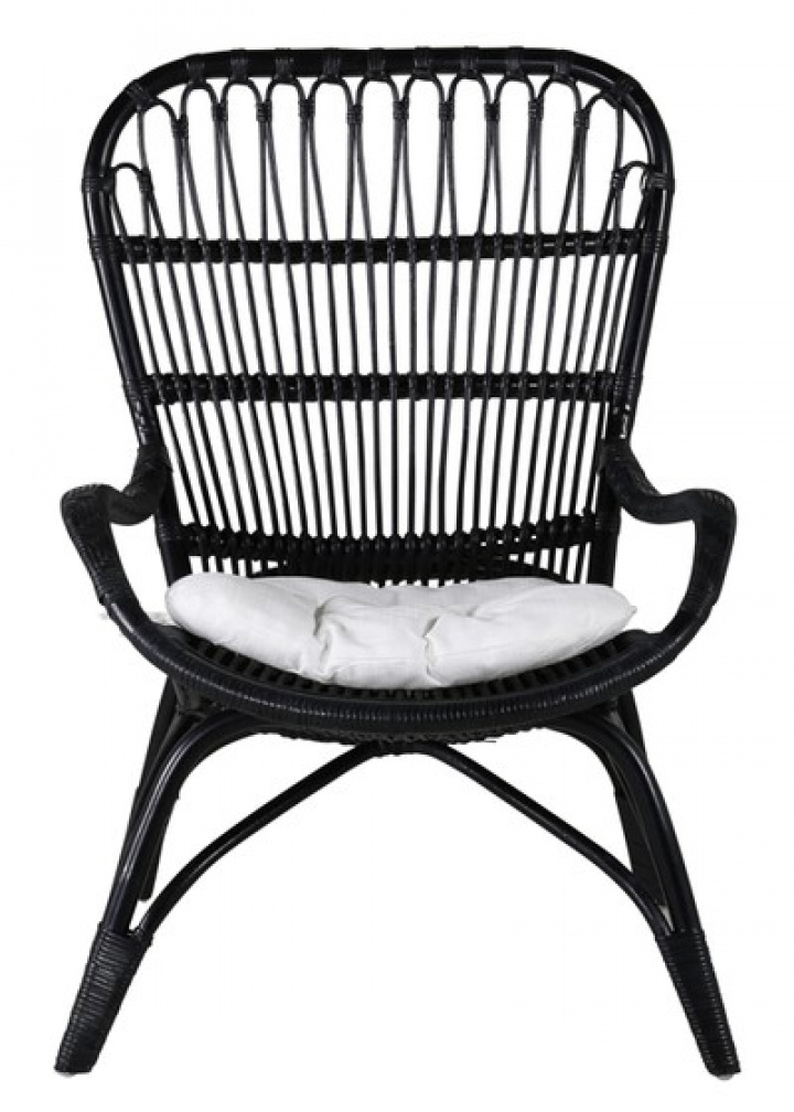 Lenestol 'Edsta' - Svart