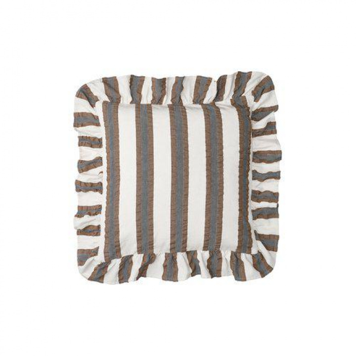 Putetrekk 'Lollo' 50x50 - Brun